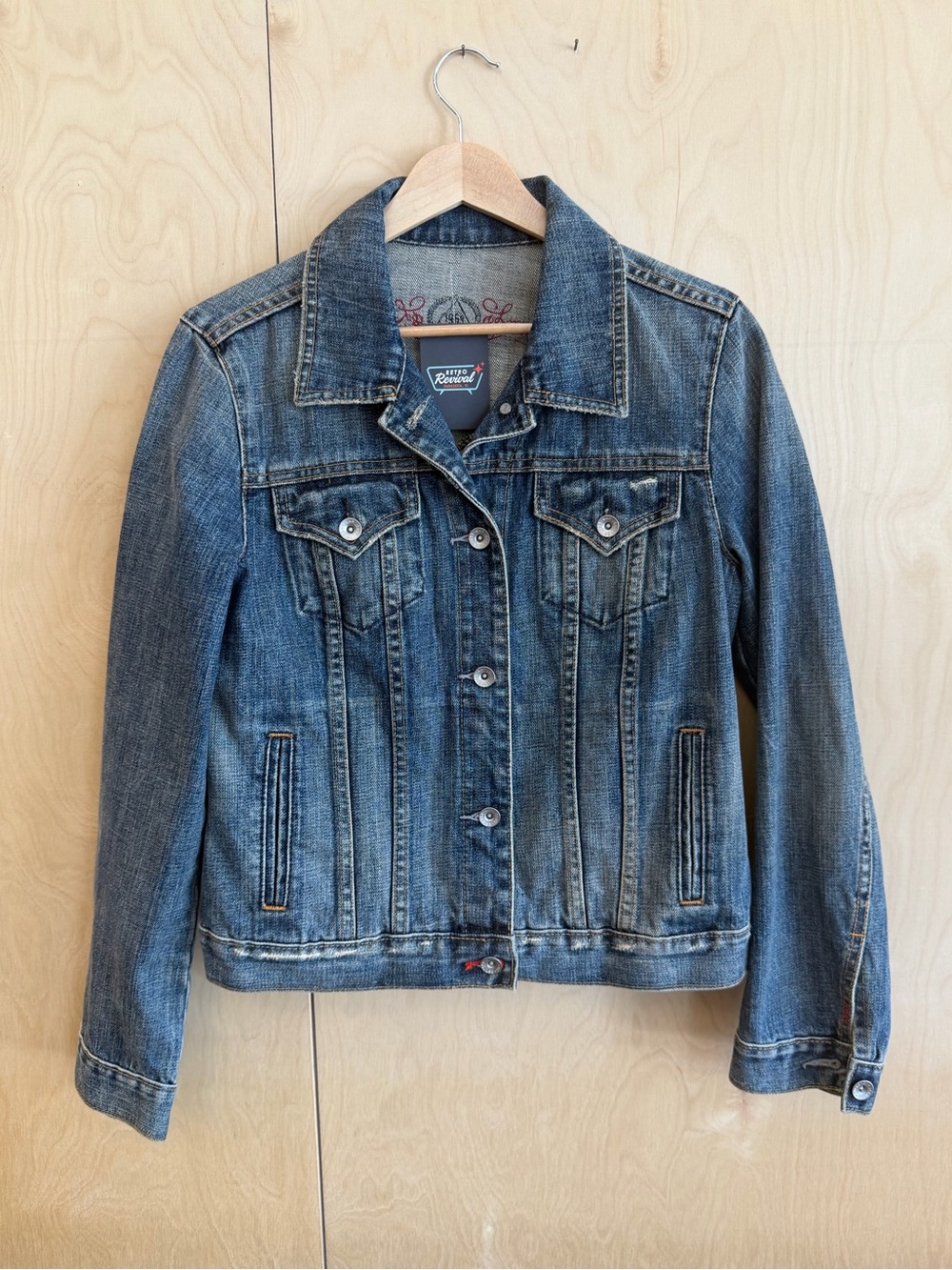Vintage Gap Denim Trucker Jacket - Blue